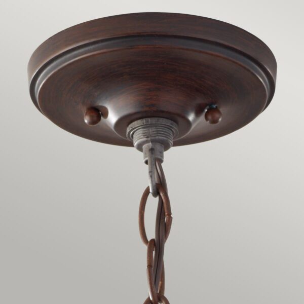 Hørsholm loftlampe i antik bronze-finish med 3 lyskilder - Image 6